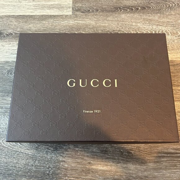 Gucci Monogram Vernice Microguccissima Espadrille Wedges Size 39.5 - Picture 13 of 13